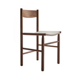 Akademia Chair: Upholstered + Smoked Oak