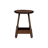 Albert Stool: Walnut Stained Beech