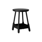 Albert Stool: Black Stained Oak