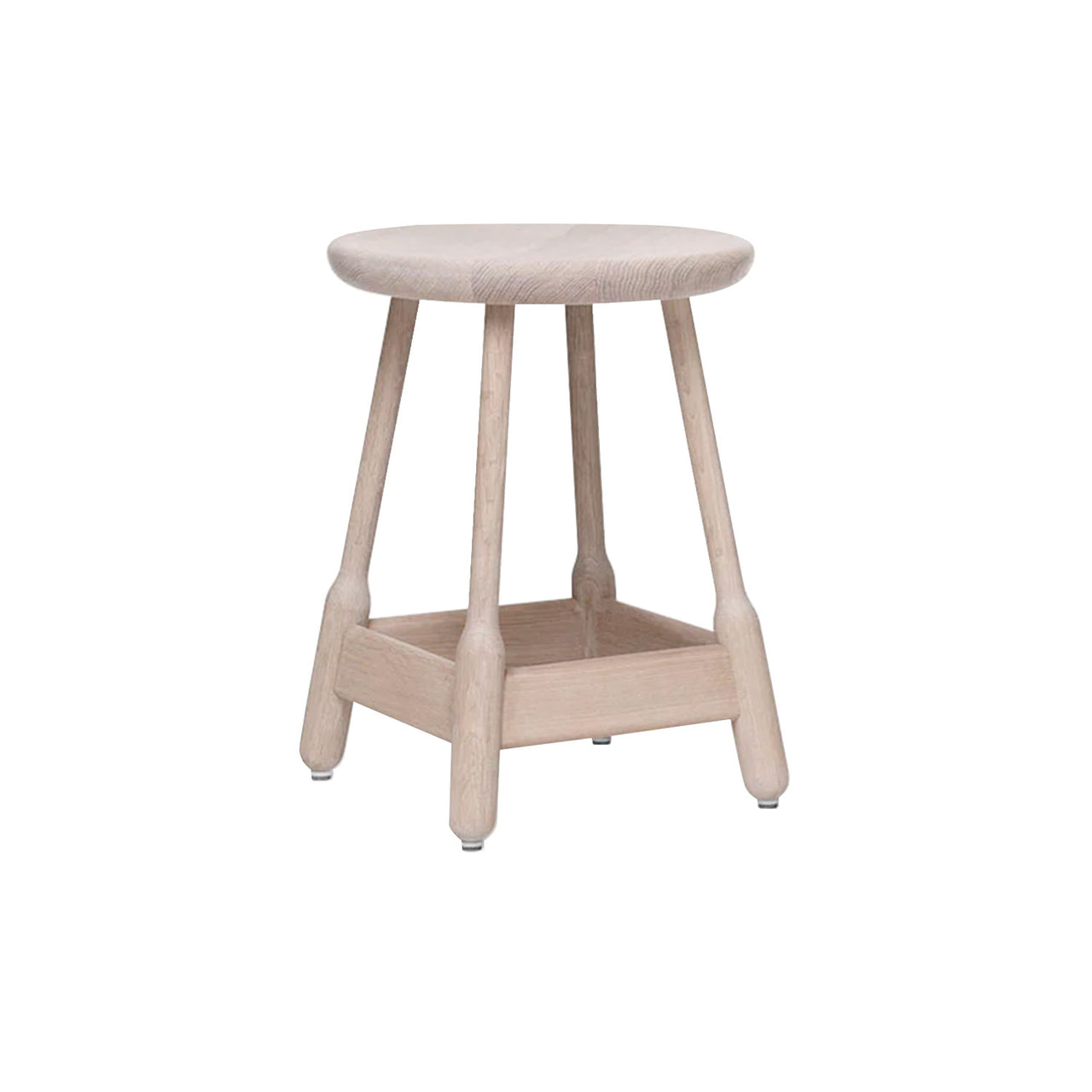 Albert Stool: White Oiled Oak