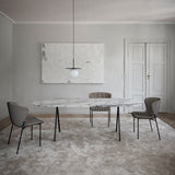 Saw Dining Table: Marble