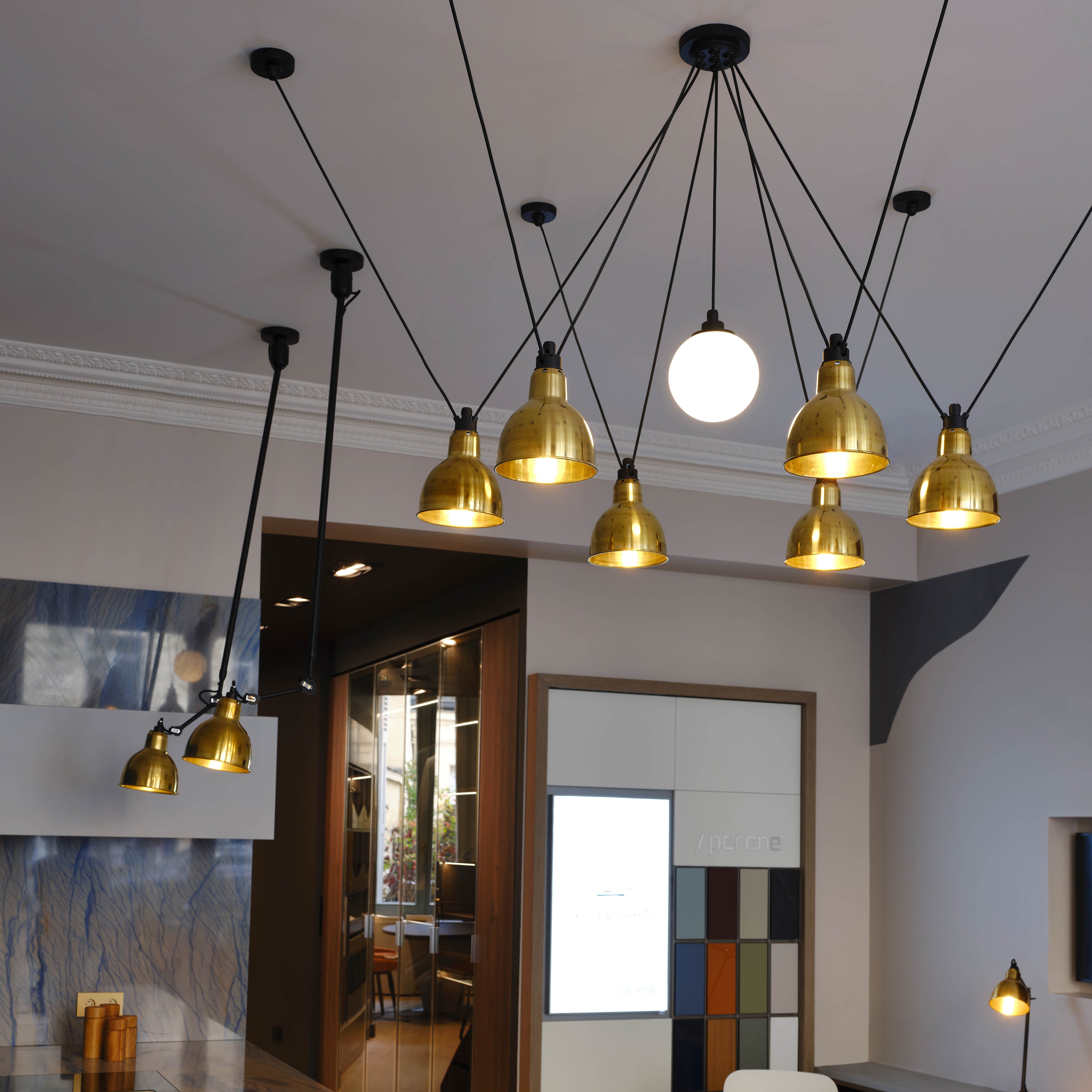 Les Acrobates N ° 324 Pendant Lamp: Extra Large