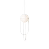 Orbit Pendant Light: White