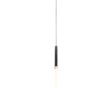 Slab P20 Pendant Light: 1 + Black Wool