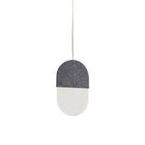 Slab P20 Pendant Light: 1 + Grey Wool