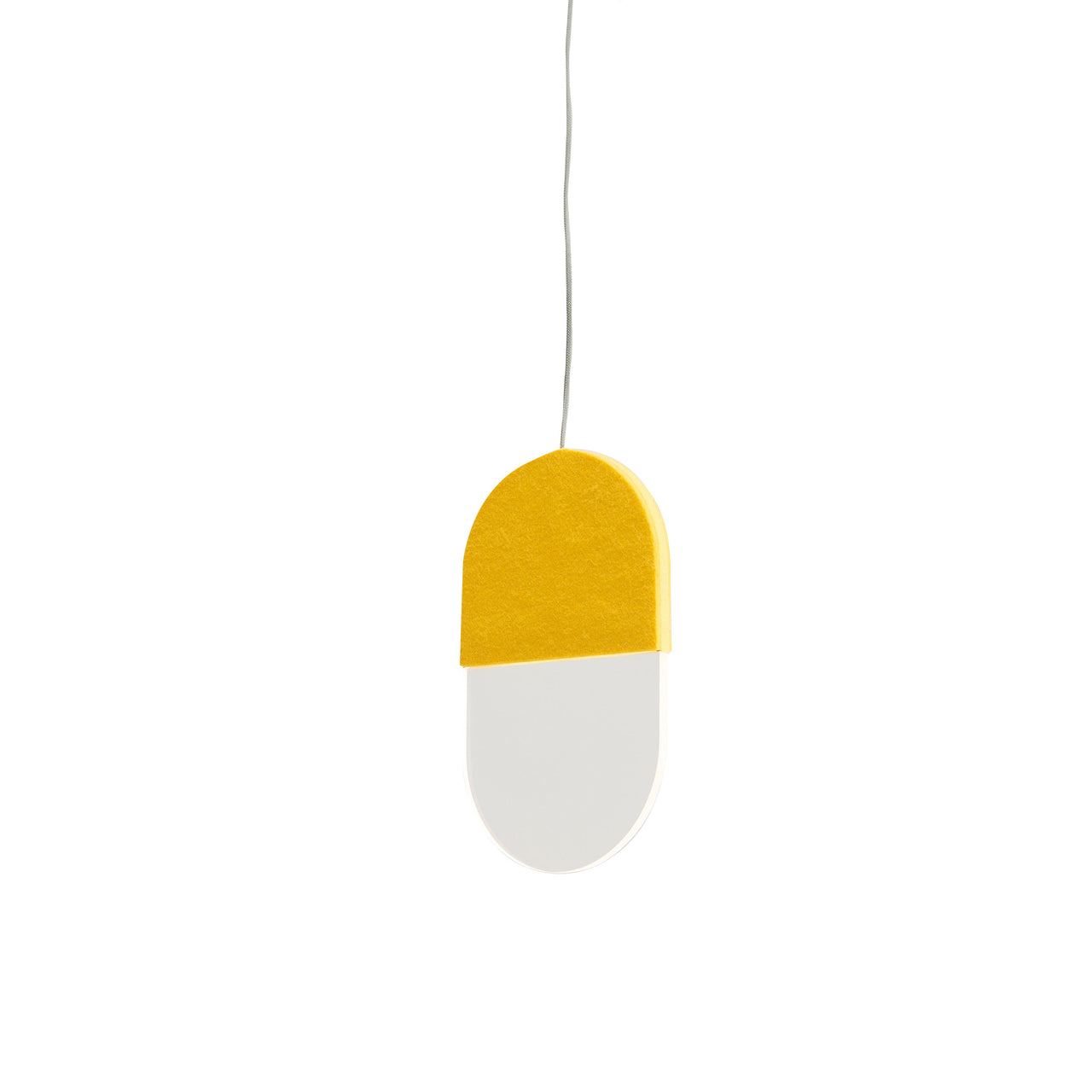 Slab P20 Pendant Light: 1 + Marigold