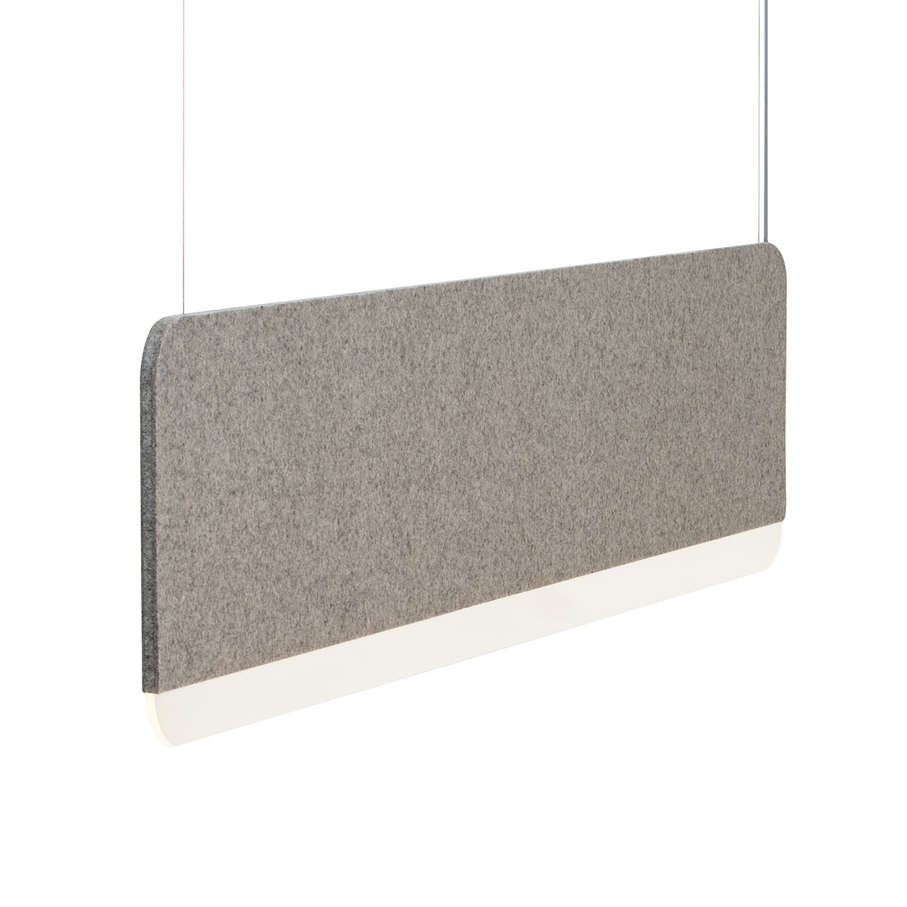 Slab 150 Pendant Light: Grey Wool