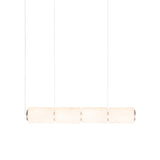 Column 175 Horizontal Pendant: 4 Units + Ivory