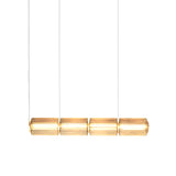 Column 175 Horizontal Pendant: 4 Units + Amber