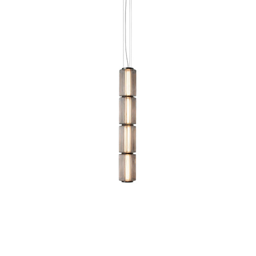 Column 175 Vertical Pendant: 4 Units + Carbon