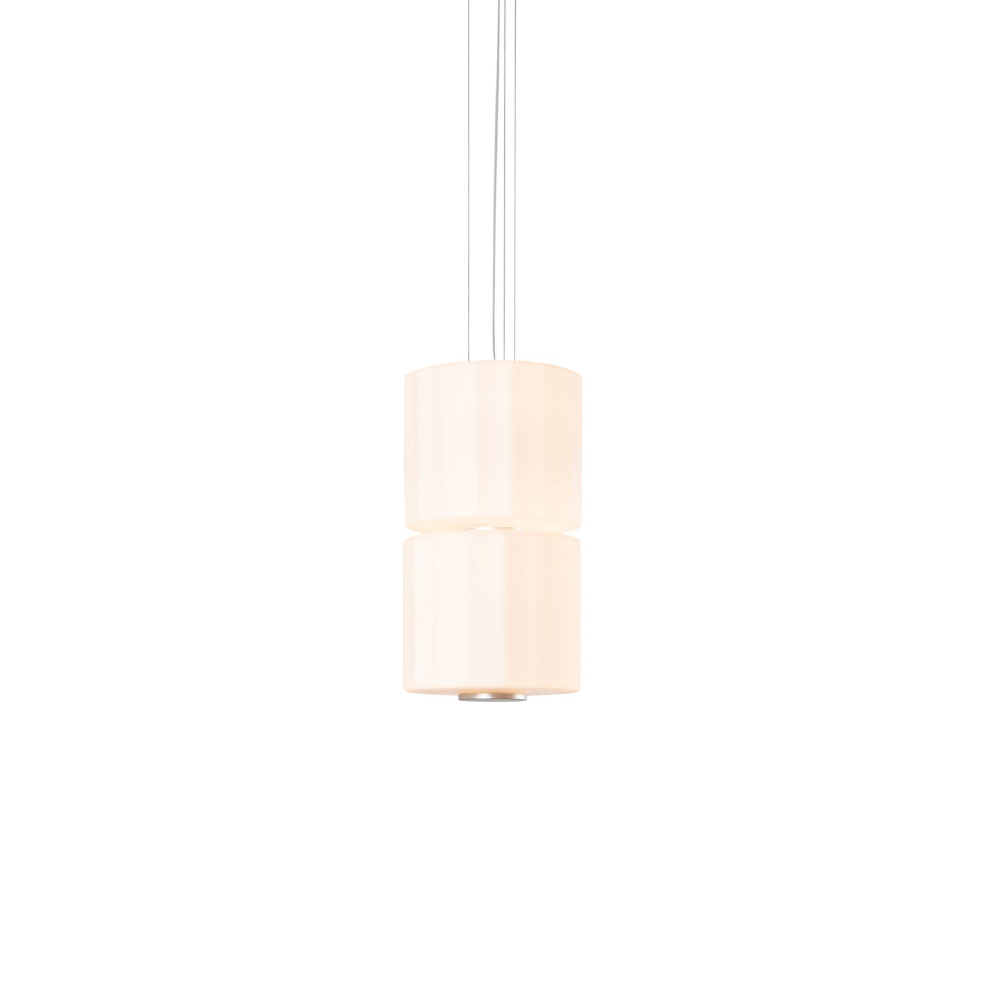 Column 300 Vertical Pendant: 2 Units + Ivory