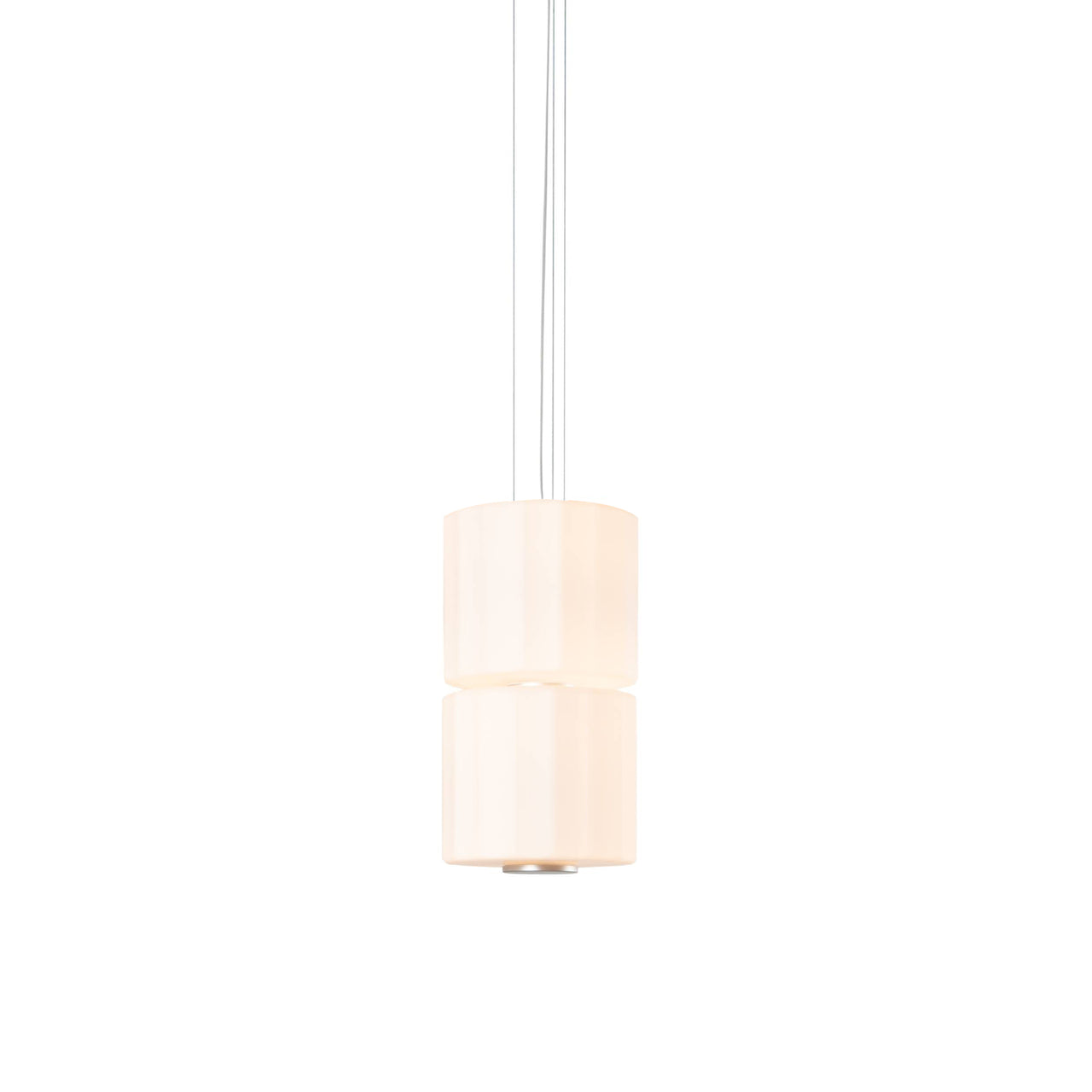 Column 300 Vertical Pendant: 2 Units + Ivory