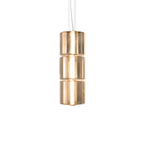 Column 300 Vertical Pendant: 3 Units + Amber