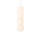 Column 300 Vertical Pendant: 4 Units + Ivory