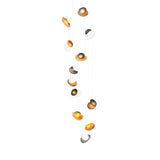 Pebble Chandelier 12: Cluster + Assorted