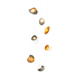 Pebble Chandelier 7: Cluster + Assorted