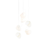 Pebble Chandelier 6: Double Helix + Pearl