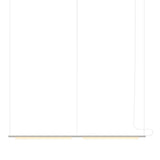 Pipeline 125.2 Linear Pendant Light: White + White