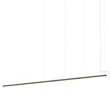 Pipeline 125.5 Linear Pendant Light: Black