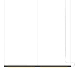 Pipeline 125.2 Linear Pendant Light: Black