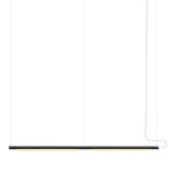 Pipeline 125.2 Linear Pendant Light: Black + Black