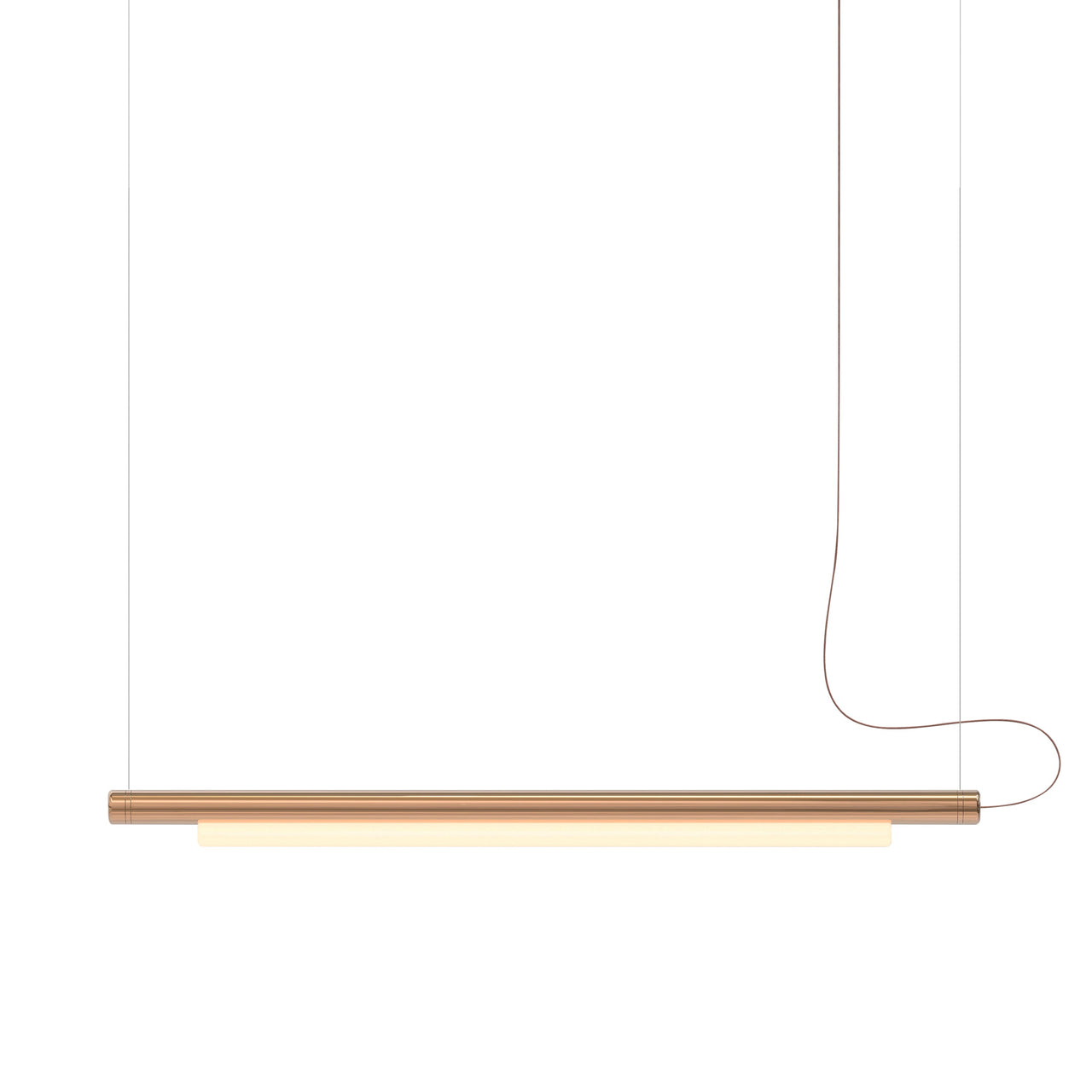 Pipeline 125 Pendant Light: Copper + Copper