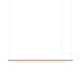 Pipeline 125 Pendant Light: White + White
