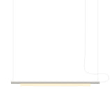 Pipeline 125 Pendant Light: White