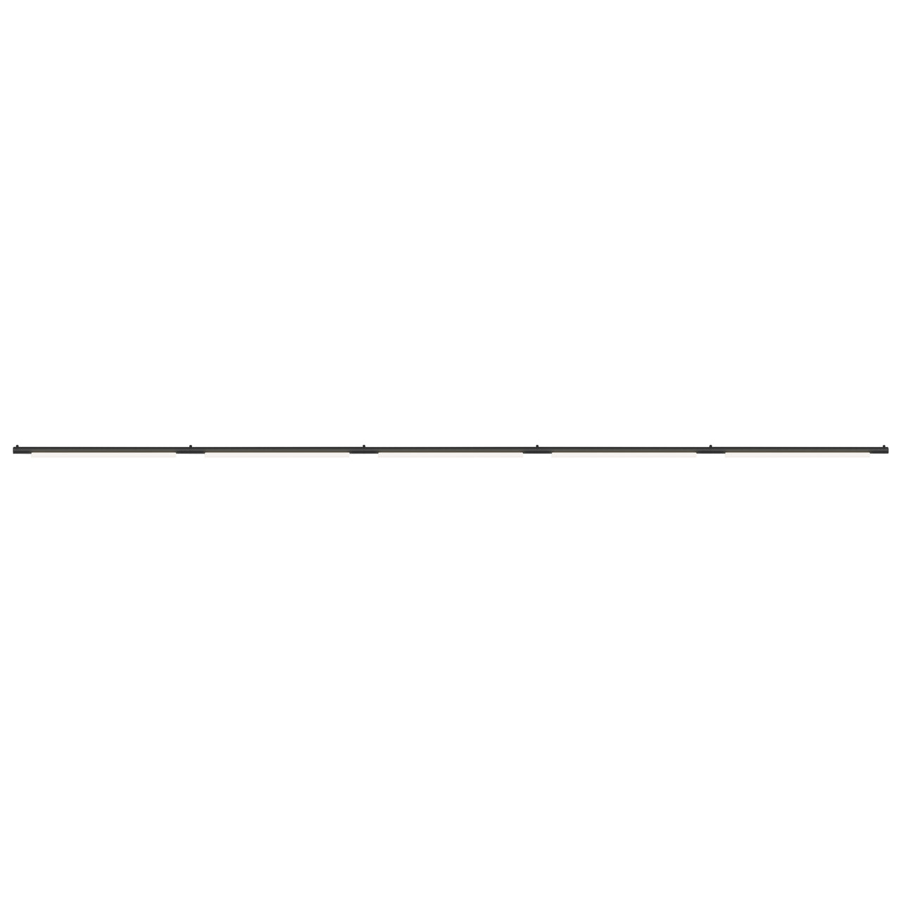 Pipeline 125.5 Linear Ceiling/Wall Light: Black