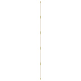 Pipeline 125.5 Linear Ceiling/Wall Light: Brass