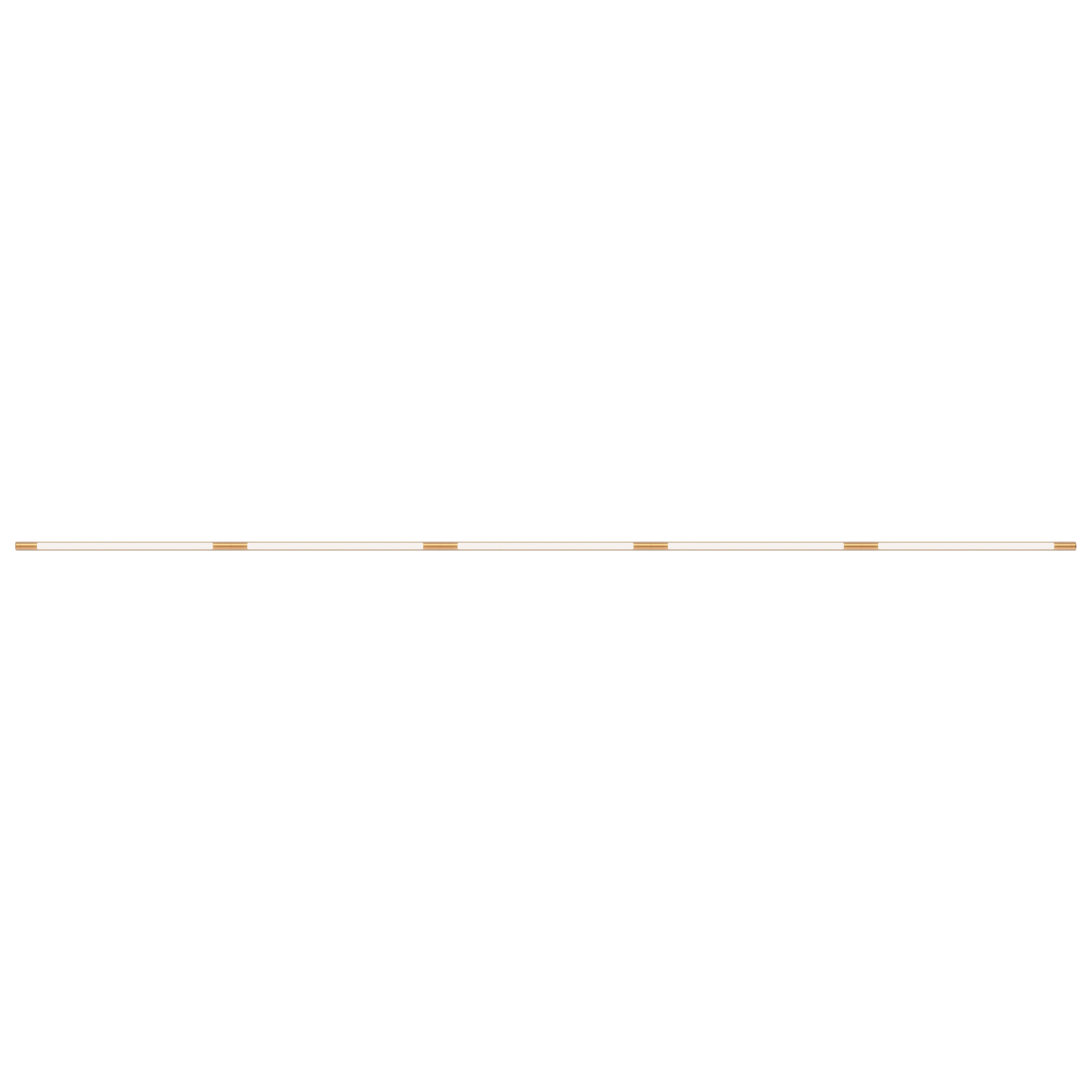 Pipeline 125.5 Linear Ceiling/Wall Light: Copper