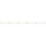 Pipeline 125.5 Linear Ceiling/Wall Light: Copper