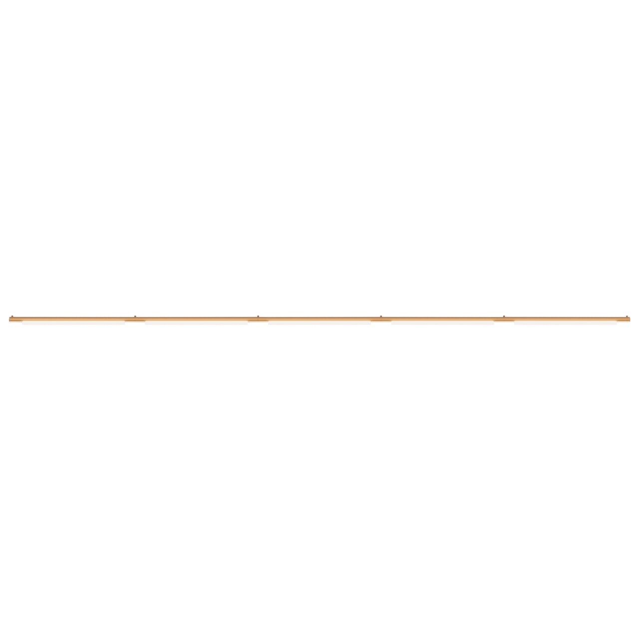 Pipeline 125.5 Linear Ceiling/Wall Light: Copper
