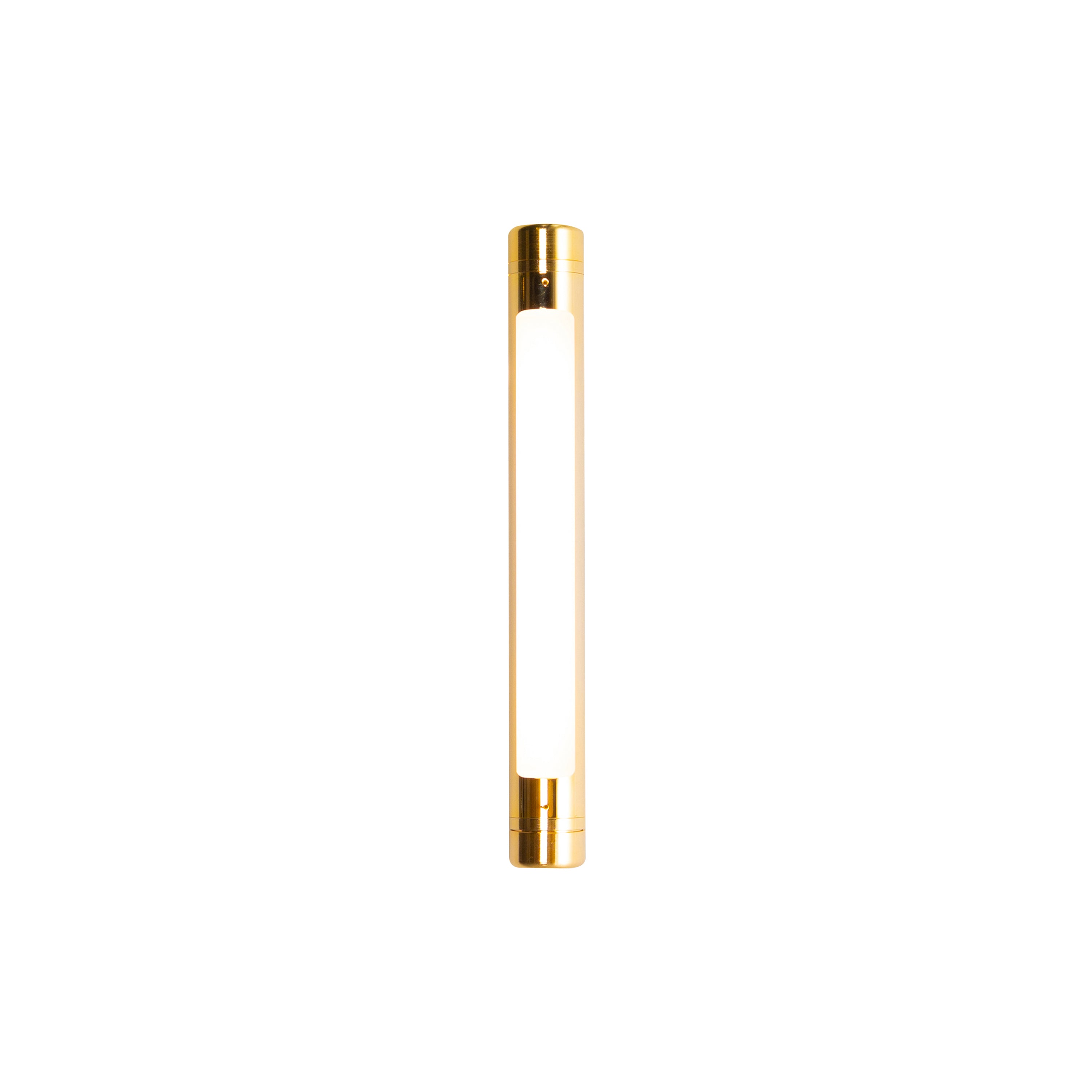 Pipeline 40 Ceiling/Wall Light: Brass + Brass