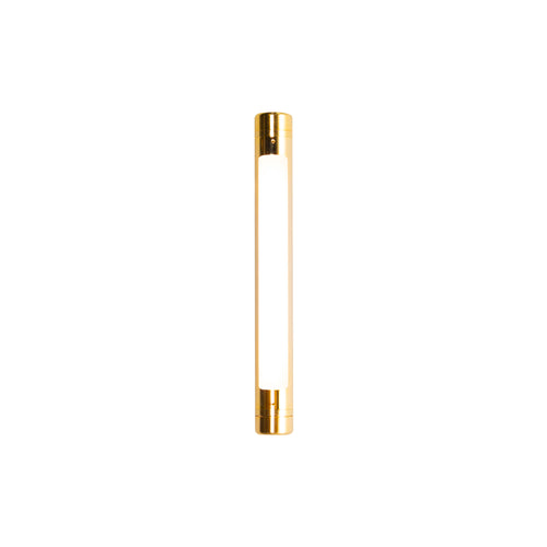 Pipeline 40 Ceiling/Wall Light: Brass + Brass