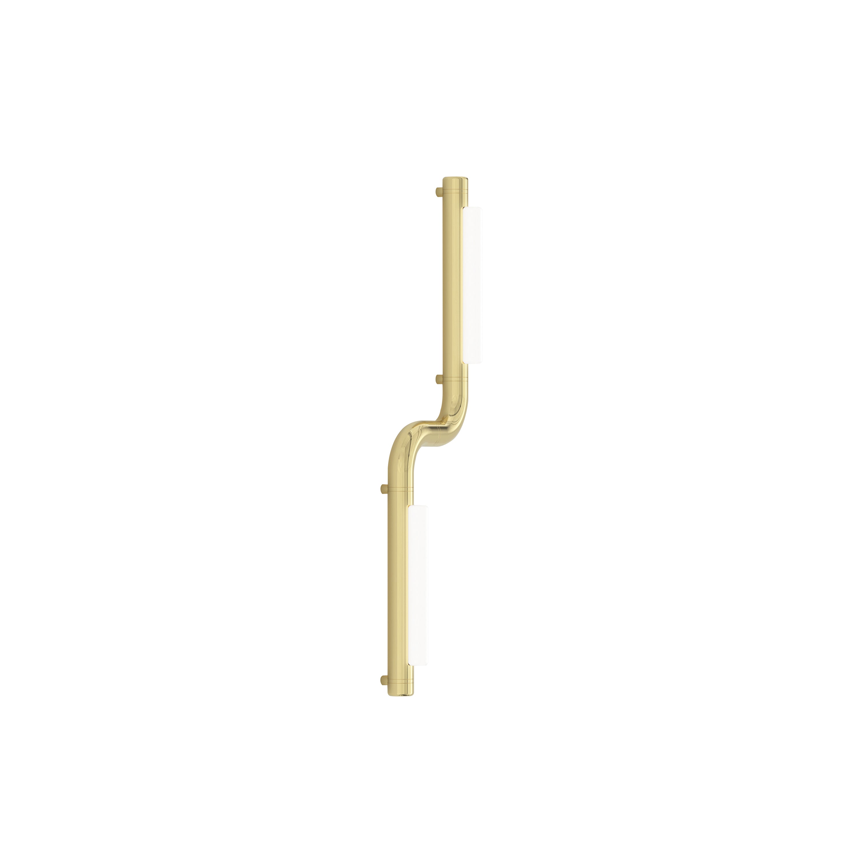 Pipeline CM1 Ceiling/Wall Light: Brass + Brass