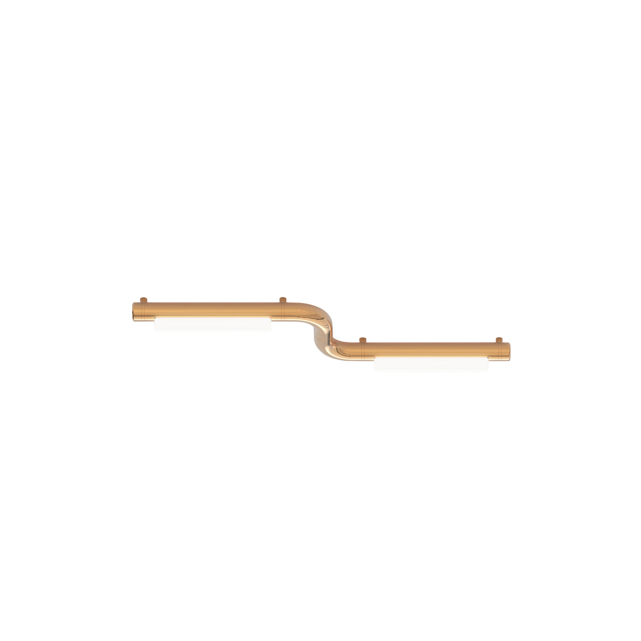 Pipeline CM1 Ceiling/Wall Light: Copper + Copper