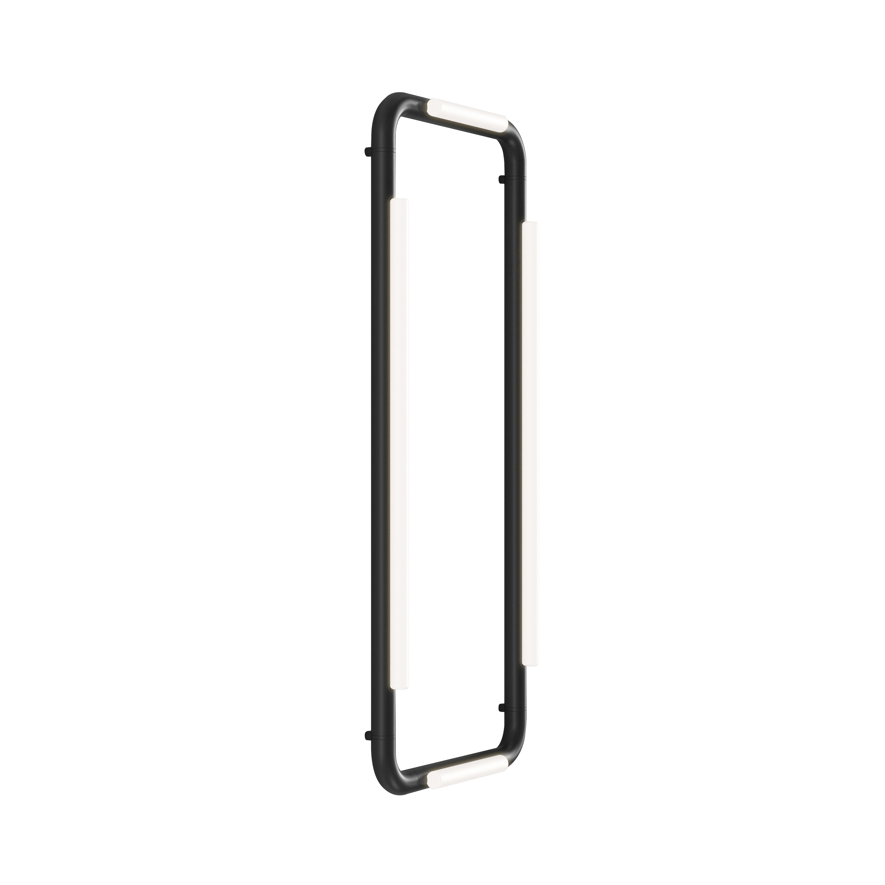 Pipeline CM4 Ceiling/Wall Light: Black + Black