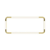 Pipeline CM4 Ceiling/Wall Light: Brass + Brass