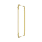 Pipeline CM4 Ceiling/Wall Light: Brass + Brass