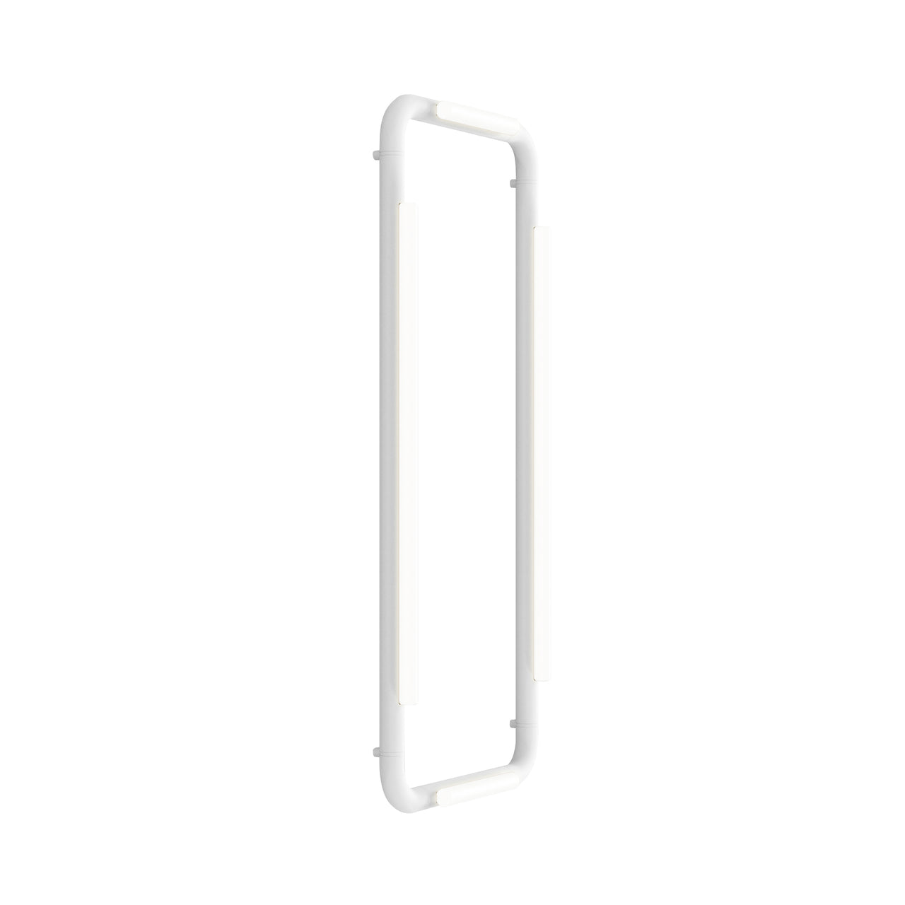 Pipeline CM4 Ceiling/Wall Light: White + White