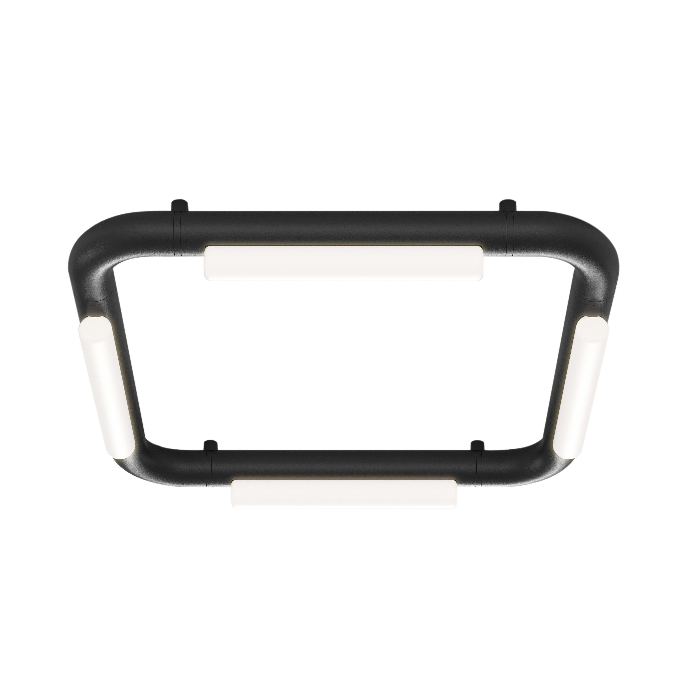 Pipeline CM5 Ceiling/Wall Light: Black + Black