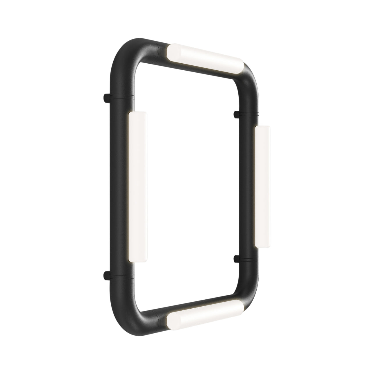 Pipeline CM5 Ceiling/Wall Light: Black + Black