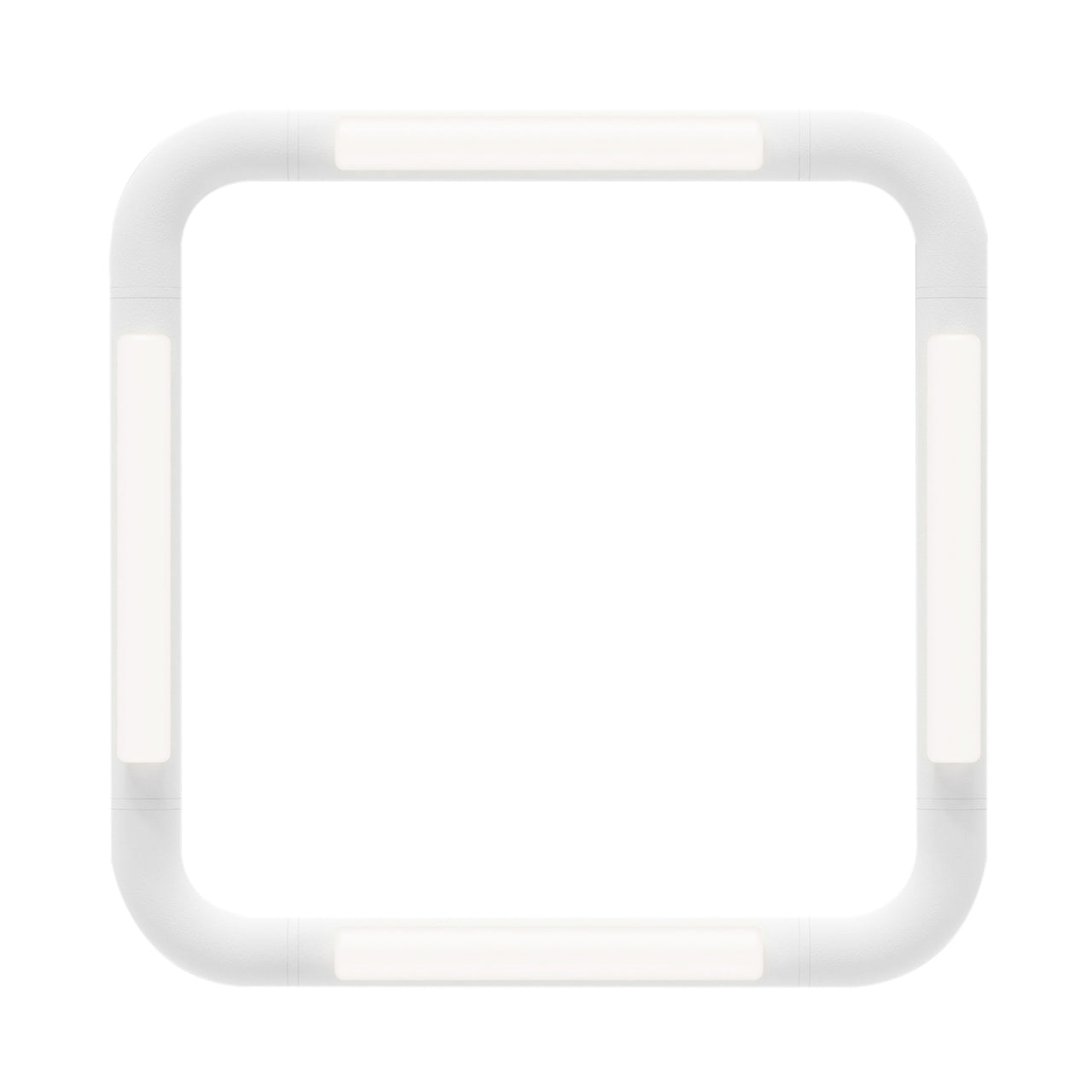 Pipeline CM5 Ceiling/Wall Light: White + White