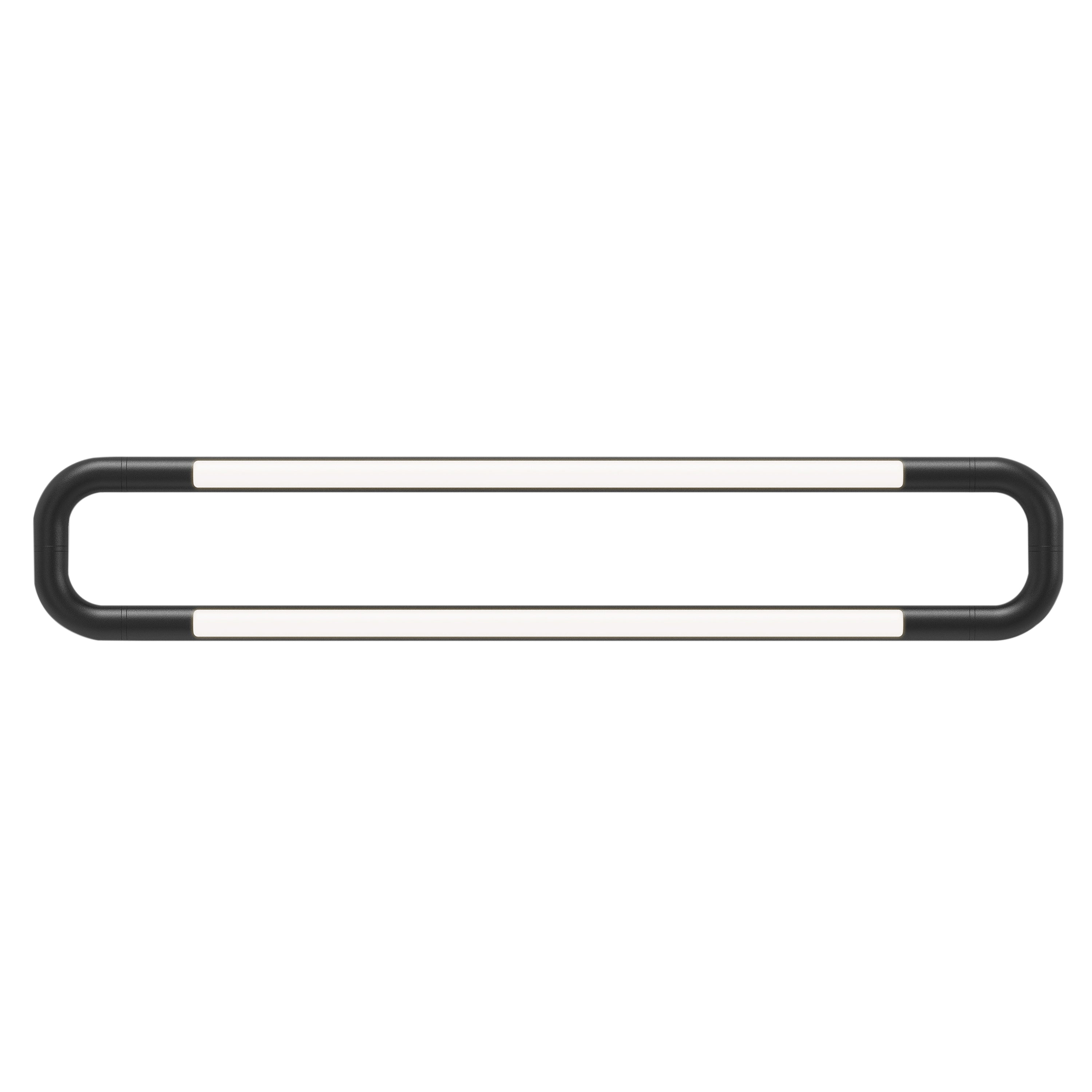 Pipeline CM6 Ceiling/Wall Light: Black + Black