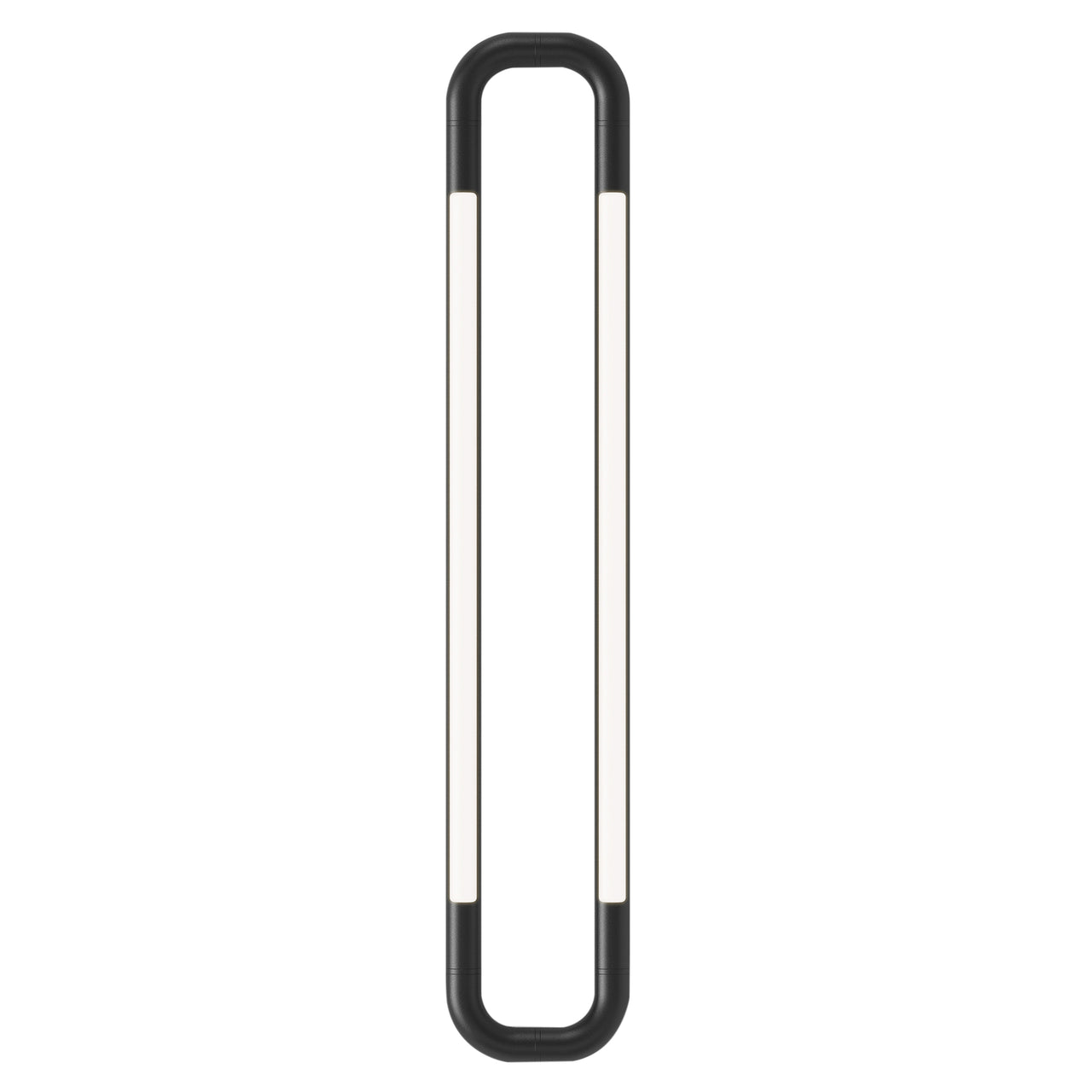 Pipeline CM6 Ceiling/Wall Light: Black + Black