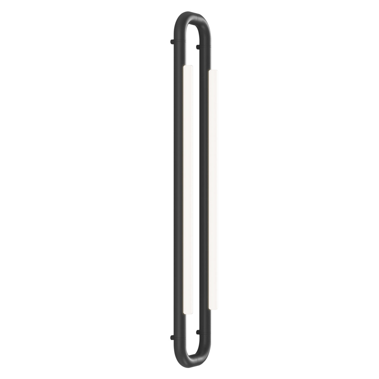 Pipeline CM6 Ceiling/Wall Light: Black + Black