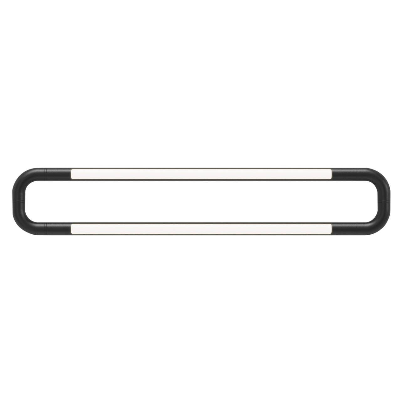 Pipeline CM6 Ceiling/Wall Light: Black + Black