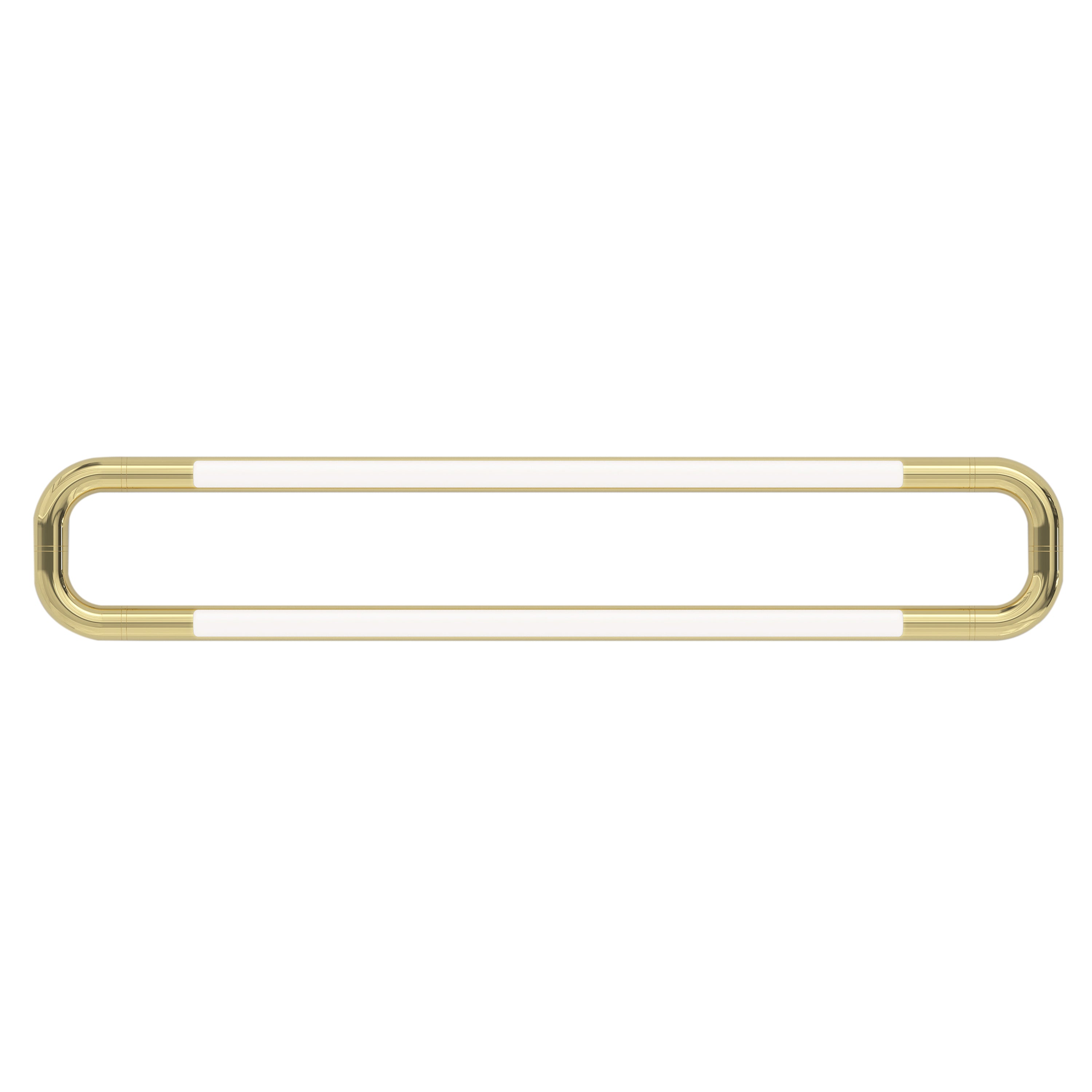 Pipeline CM6 Ceiling/Wall Light: Brass + Brass