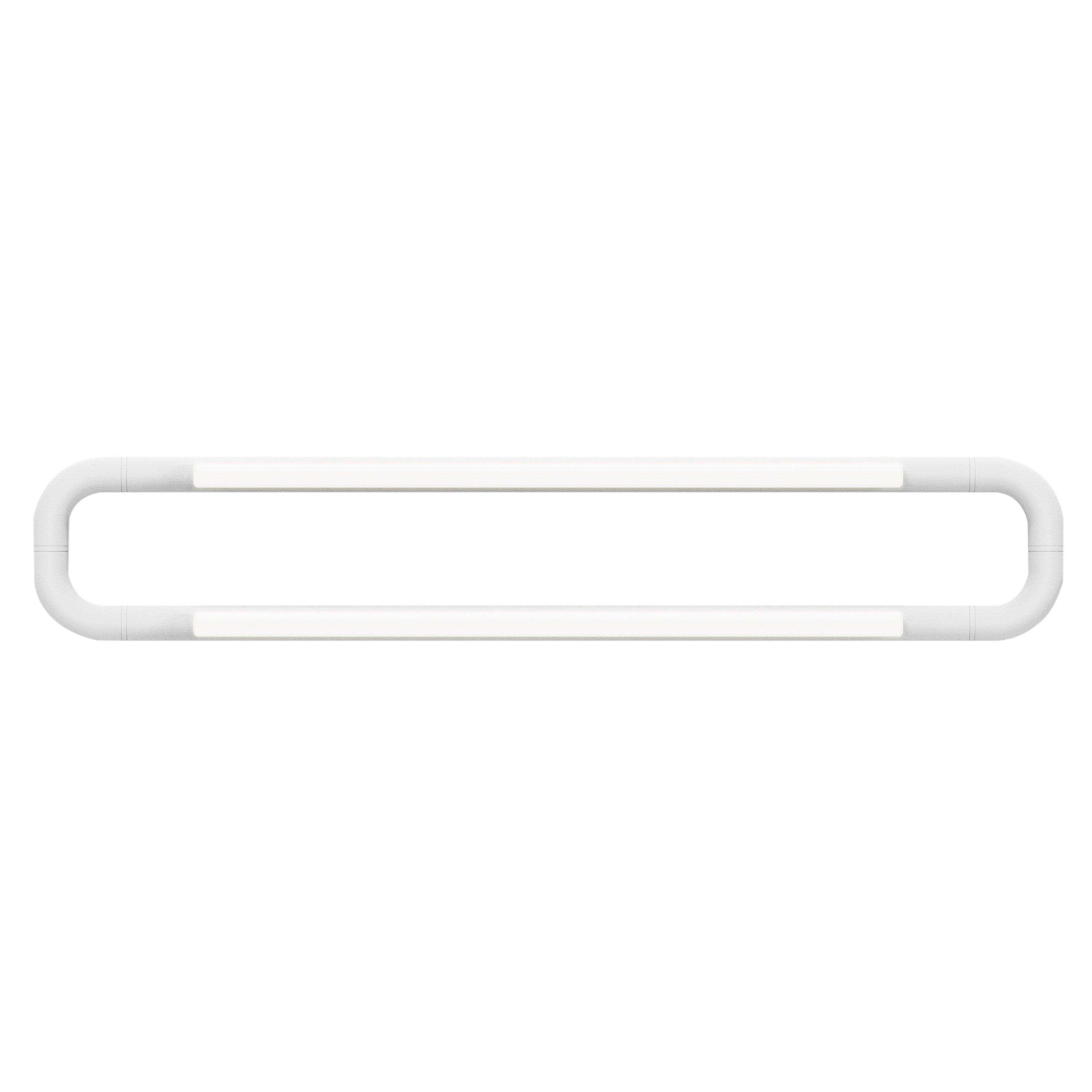 Pipeline CM6 Ceiling/Wall Light: White + White